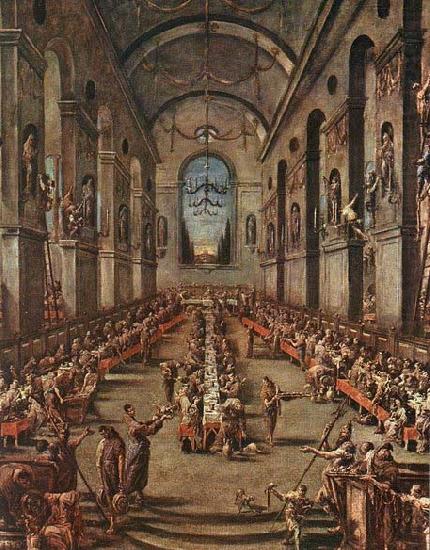 The Observant Friars in the Refectory, MAGNASCO, Alessandro